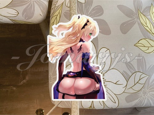Genshin Impact Fischl Anime Sexy Custom Sticker Decal Vinyl A. Art Car Laptop