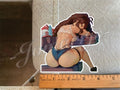 Pokemon Anime Hilda Touko “Rest Break” Sticker Decal Vinyl ecchi bikini sexy f