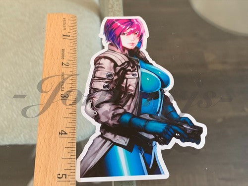 Ghost in the Shell - Anime - Major Motoko Kusanagi Sticker Decal Vinyl laptop b