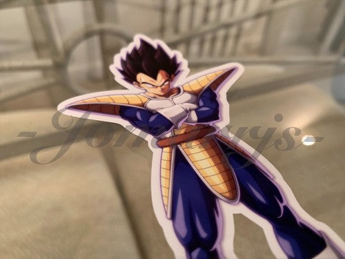 Dragon Ball Z Vegeta (e.) Sticker Vinyl Sign Comic DBZ super saiyans