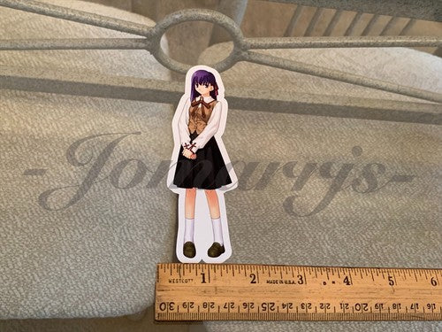Fate - Anime - Sakura Matou Sticker Vinyl Decal Custom manga laptop notebook