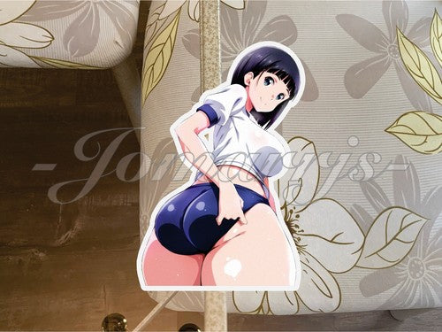Sword Art Online Anime Leafa Suguha Kirigaya Sticker c SAO sexy pinup lewd waifu