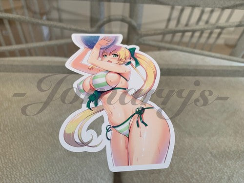 Sword Art Online - Anime Leafa Suguha Kirigaya Bikini Sun Fun Sticker SAO