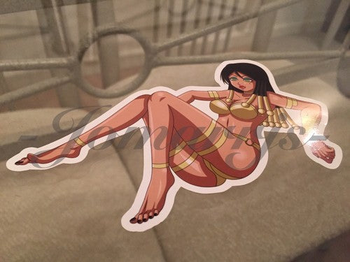 Dragon Ball Z - Anime - Helles Bikini “Chillin” Sun Fun Sticker Decal Vinyl DBZ