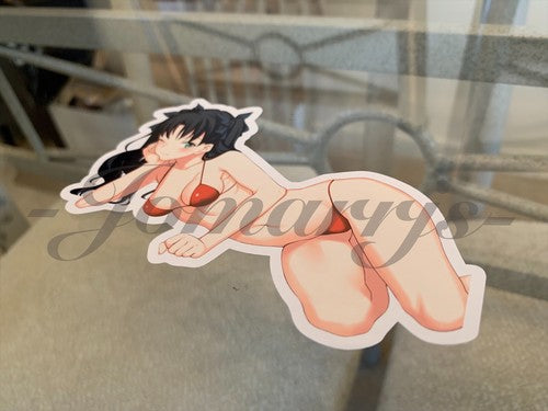 Fate - Anime - Rin Tohsake Bikini Sun Fun Vinyl Sticker manga laptop