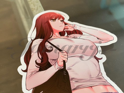 My Kingdom Silent War Anime Mia Woo Mi Hee Custom Sticker Decal Vinyl laptop #2