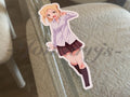 Demi-chan wa Kataritai - Anime Hikari Takanashi Custom Sticker Decal manga