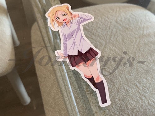 Demi-chan wa Kataritai - Anime Hikari Takanashi Custom Sticker Decal manga