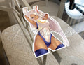My Hero Academia Anime Usagiyama Rumi Mirko Bikini Sun Fun Sticker manga 1 ecchi