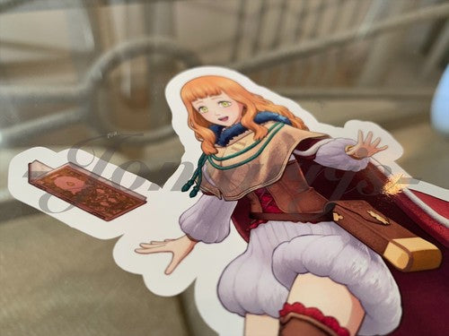 Black Clover - Anime - Mimosa Vermillion Sticker Vinyl Decal Custom manga laptop