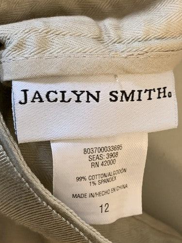 Jaclyn Smith Desert Khaki Beige Casual Weekend Walk Shorts Women’s 12