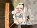 Princess Connect! Anime Sasaki Saren bikini Sticker Vinyl Decal a manga ecchi
