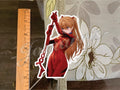 Neon Genesis Evangelion Asuka Langley Custom Sticker Decal d. Manga Anime