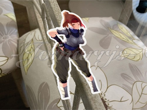 Final Fantasy Gaming Jessie Rasberry Sticker Decals Vinyl ff 7 anime manga