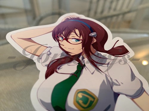 Neon Genesis Evangelion Mari Theory Sticker Decal