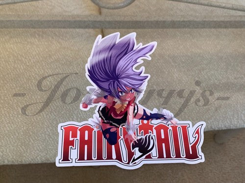 Fairy Tail - Anime - Wendy Marvell Sticker Vinyl Sign custom mage guild