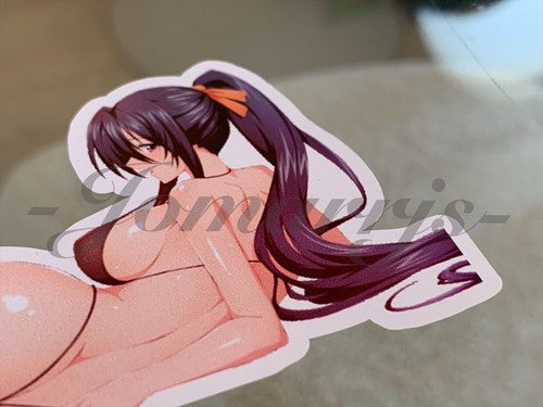 Highschool DxD - Anime - Akeno Himejima Bikini Sun Fun Sticker Decal Vinyl #178