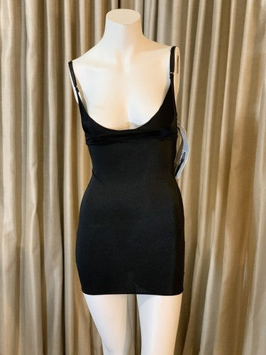 Skweez Couture Jill Zarin Seamless WYOB Shaper Lace Slip Black M Shapewear