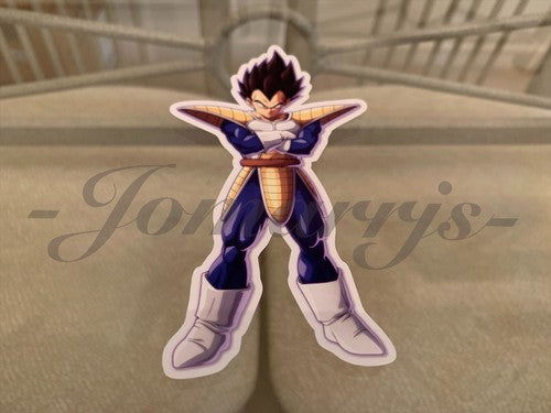 Dragon Ball Z Vegeta (e.) Sticker Vinyl Sign Comic DBZ super saiyans