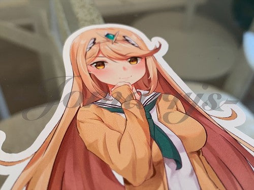 Xenoblade - Anime - Mythra Custom Sticker Decal Vinyl #a