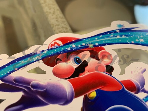 Super Mario - Anime - Mario Galaxy Custom Sticker Decal Vinyl nintendo