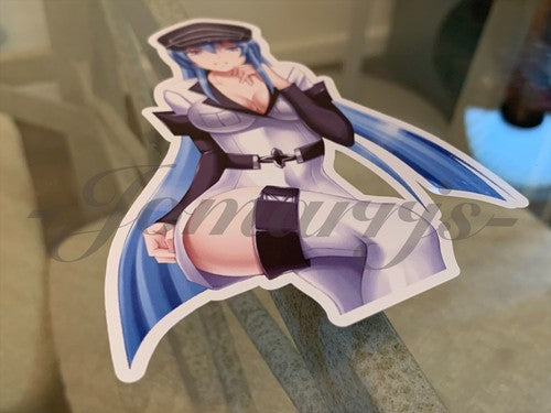 Akame ga Kill! - Anime - General Esdeath Custom Sticker Decal Vinyl #19