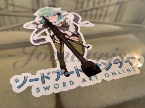 Sword Art Online - Anime - Sinon Shino Asada Sticker Vinyl Decal Custom SAO