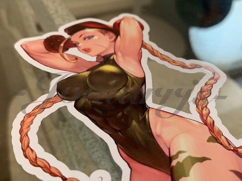 Street Fighter - Anime - Cammy White Killer Bee Sticker Decal Vinyl #4 bikini