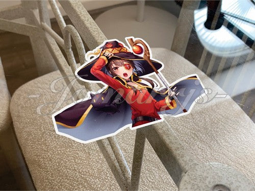 Kono Subarashii Anime Megumin & Chomuske Sticker Decal Vinyl Comic konosuba