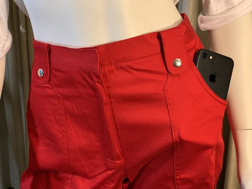 LIZGOLF BY LIZ CLAIRBORNE Women’s Red SHORTS SIZE 10 NWT