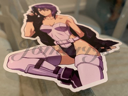Ghost in the Shell - Anime - Major Motoko Kusanagi Sticker Decal Vinyl laptop C