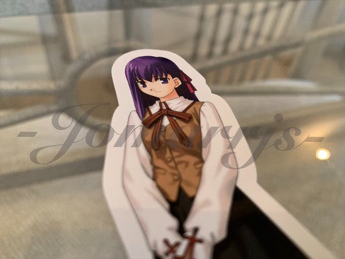 Fate - Anime - Sakura Matou Sticker Vinyl Decal Custom manga laptop notebook