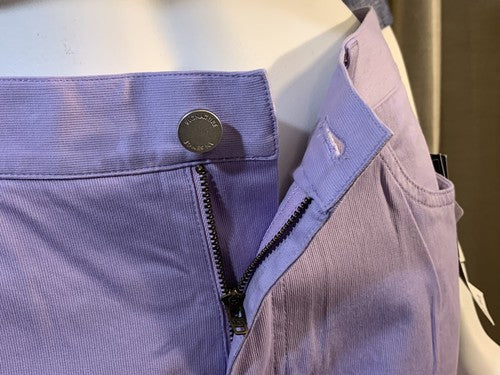 Jones New York Womens Sz 6 Purple Curvy Capri Cropped Slim Jeans Lycra Stretch