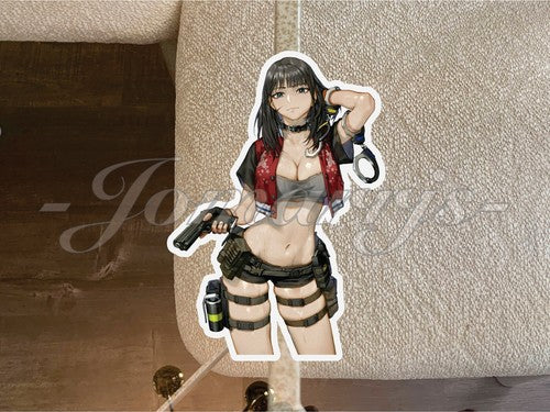 Sudden Attack Anime Miya “Shot” Gamer Custom Colored Sticker Decal ecchi sexy