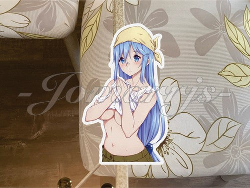 Kono Subarashii Anime Aqua Custom Sticker Decal a manga bikini ecchi lewd