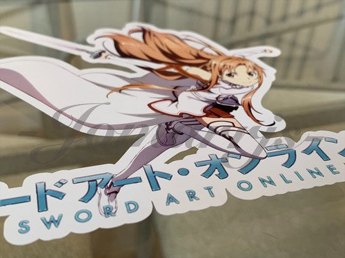 Sword Art Online - Anime - Asuna Yuuki Sticker Vinyl Sign Decal Custom Manga SAO