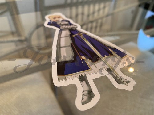 Fate - Anime - Artoria Pendragon Saber Sticker Vinyl Decal Custom manga laptop