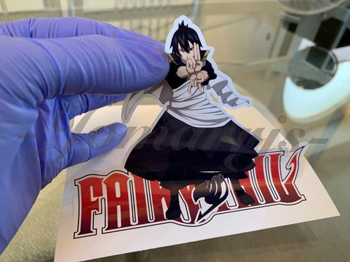 Fairy Tail - Anime - Zeref Dragneel Sticker Vinyl Sign custom mage guild