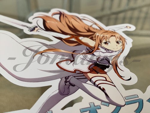 Sword Art Online - Anime - Asuna Yuuki Sticker Vinyl Sign Decal Custom Manga SAO