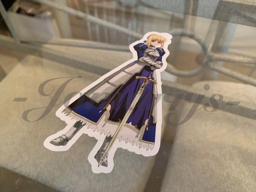 Fate - Anime - Artoria Pendragon Saber Sticker Vinyl Decal Custom manga laptop