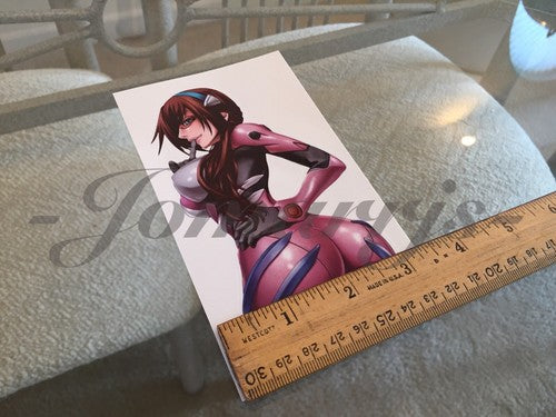 Neon Genesis Evangelion Mari Theory Sticker Decal