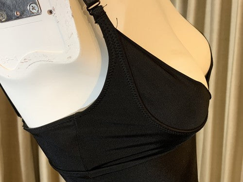 Skweez Couture Jill Zarin Seamless WYOB Shaper Lace Slip Black M Shapewear