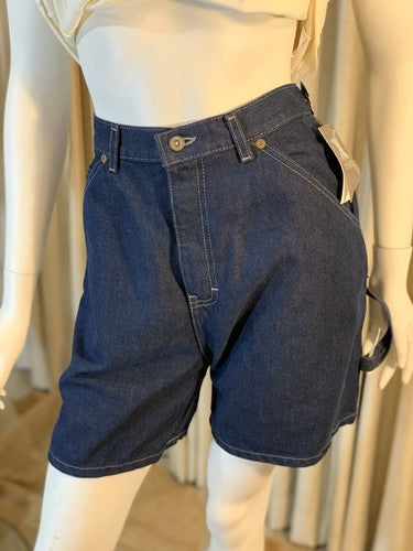Bill Blass Blue Jean Stretch Shorts Denim Women's Size 10 NWT
