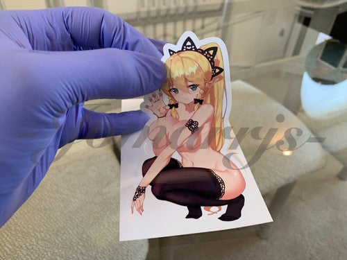 Sword Art Online - Anime Leafa Suguha Kirigaya “Bare” Bikini Sun Fun Sticker SAO
