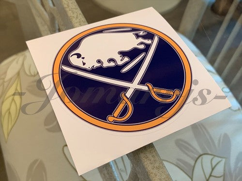 Buffalo Sabres Hockey Team Logo NHL Sticker Decal Vinyl #BuffaloSabres