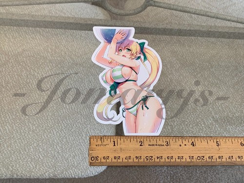 Sword Art Online - Anime Leafa Suguha Kirigaya Bikini Sun Fun Sticker SAO
