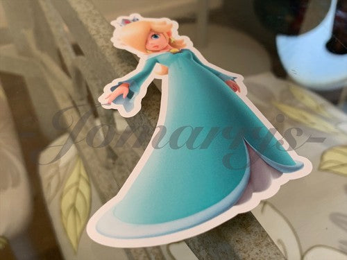 Super Mario - Anime - Rosalina Sticker Decal Vinyl #1 nintendo galaxy