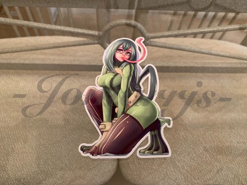 My Hero Academia - Anime - Froppy Tsuyu Asui (a.) Sticker Vinyl manga sexy