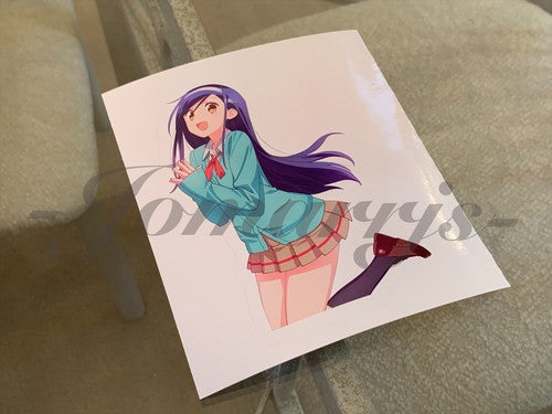 Bokuben (We Never Learn) - Anime - Fumino Furuhashi Custom Sticker Decal 1 manga