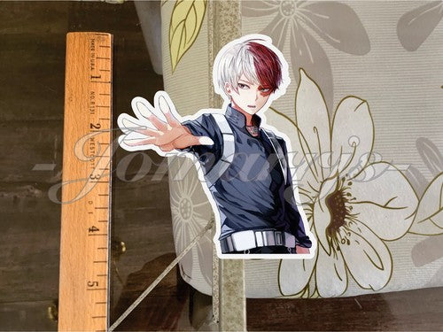 My Hero Academia - Anime - Todoroki Shouto Custom Colored Sticker Decal Vinyl a